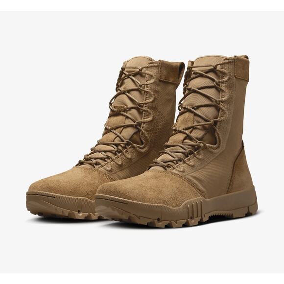 Nike SFB Jungle 2 Tan Tactical Boots 8" Leather Men's Size 11 MSRP $195 - Picture 5 of 8